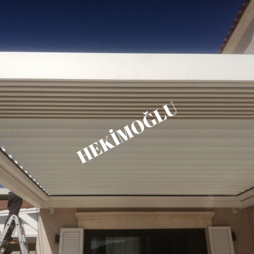 Alümniyum akıllı çatı pergola pergola İzmir modelleri