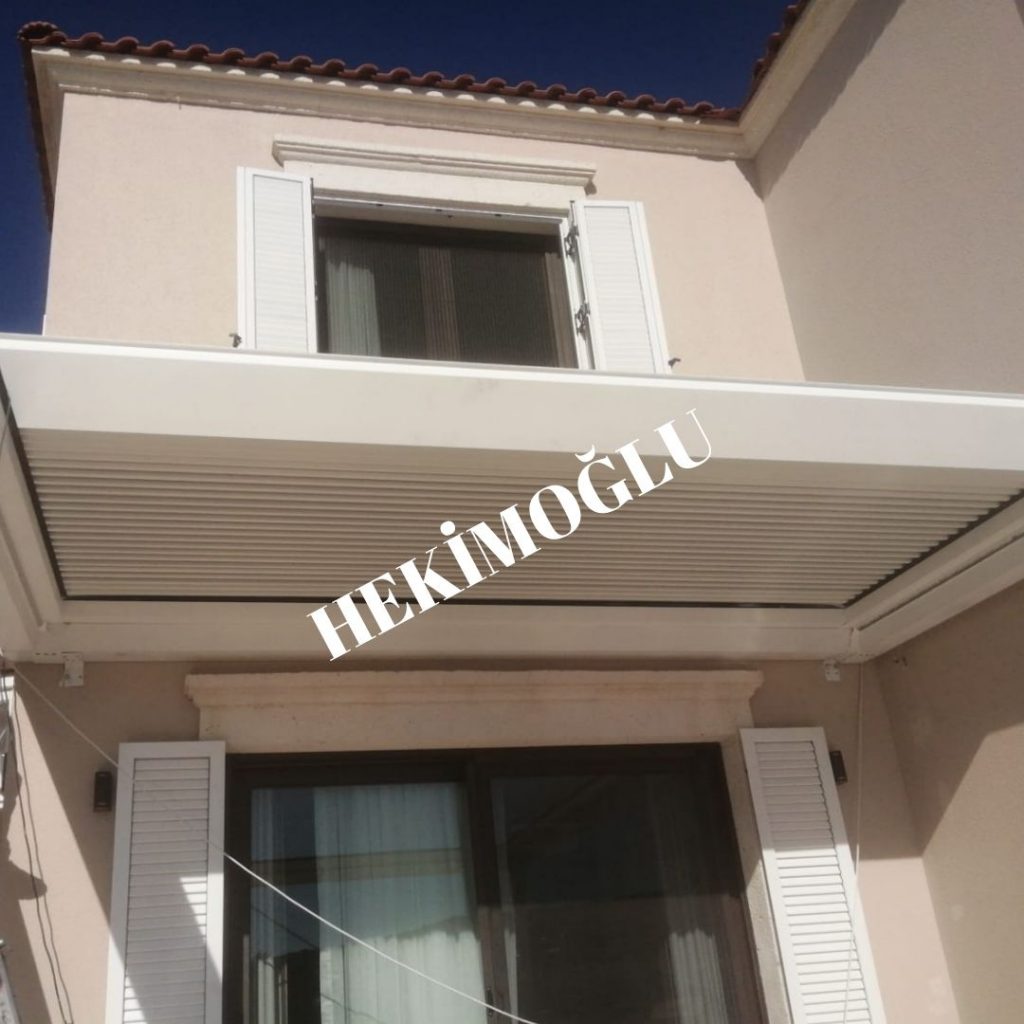 Alüminyum motorlu pergola fiyatları İzmir